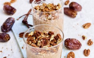 veganistisch-recept-overnight-oats-met-speculaas-en-pecannoten