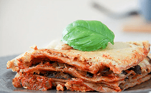 Vegan lasagne